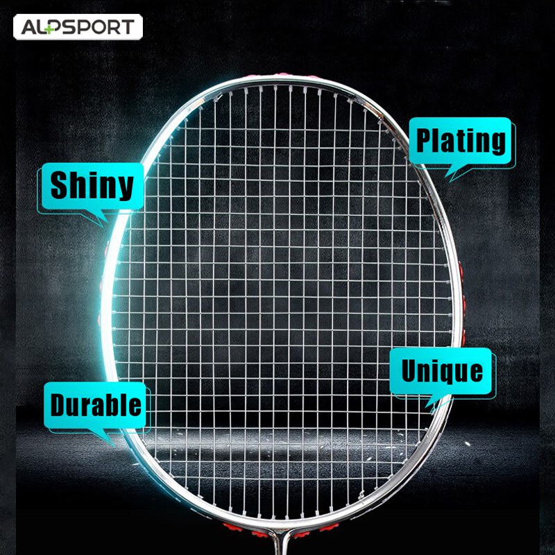 Vợt cầu lông ALPSPORT ALP DU 4U 82g 100% sợi carbon siêu nhẹ chống bụi bẩn 22-32LBS tiện lợi