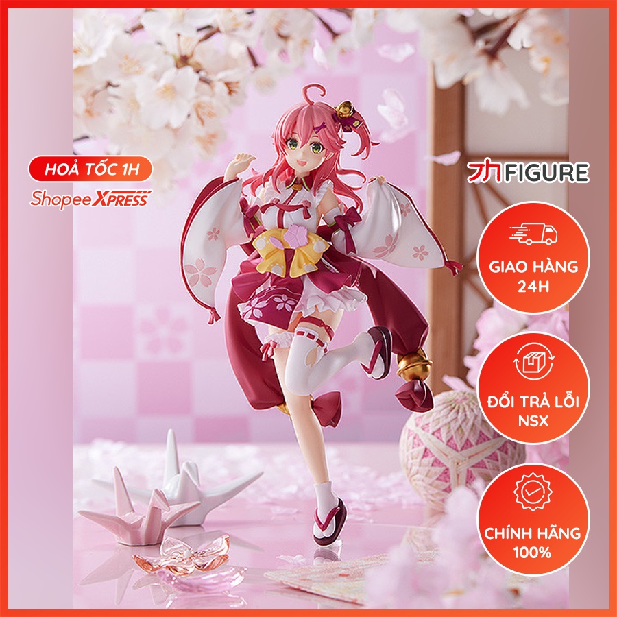 Mô Hình Figure Chính Hãng Anime Hololive, Sakura Miko, Pop Up Parade, Max Factory, Good Smile Company