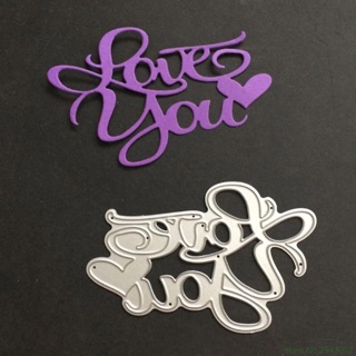 Khuôn chữ " love you " CH07