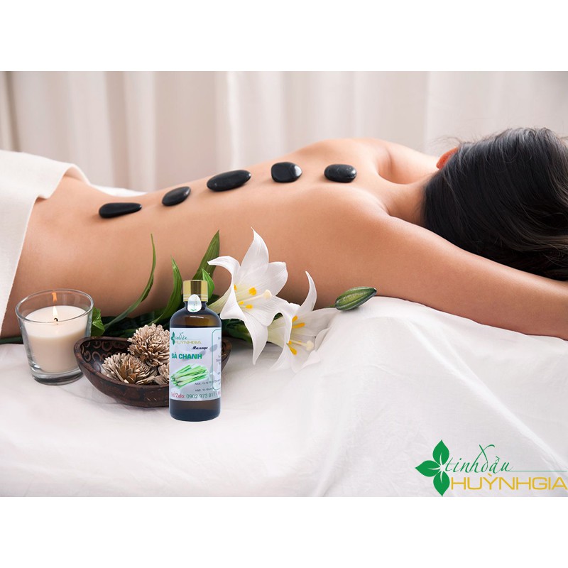 Tinh Dầu Massage Sả Chanh - Dầu Massage Body SẢ CHANH - Dầu Massage Thư Giãn - Dầu Massage Toàn Thân