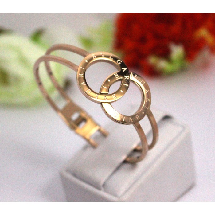 Vòng tay titan thương hiệu BVL mạ vàng 14k