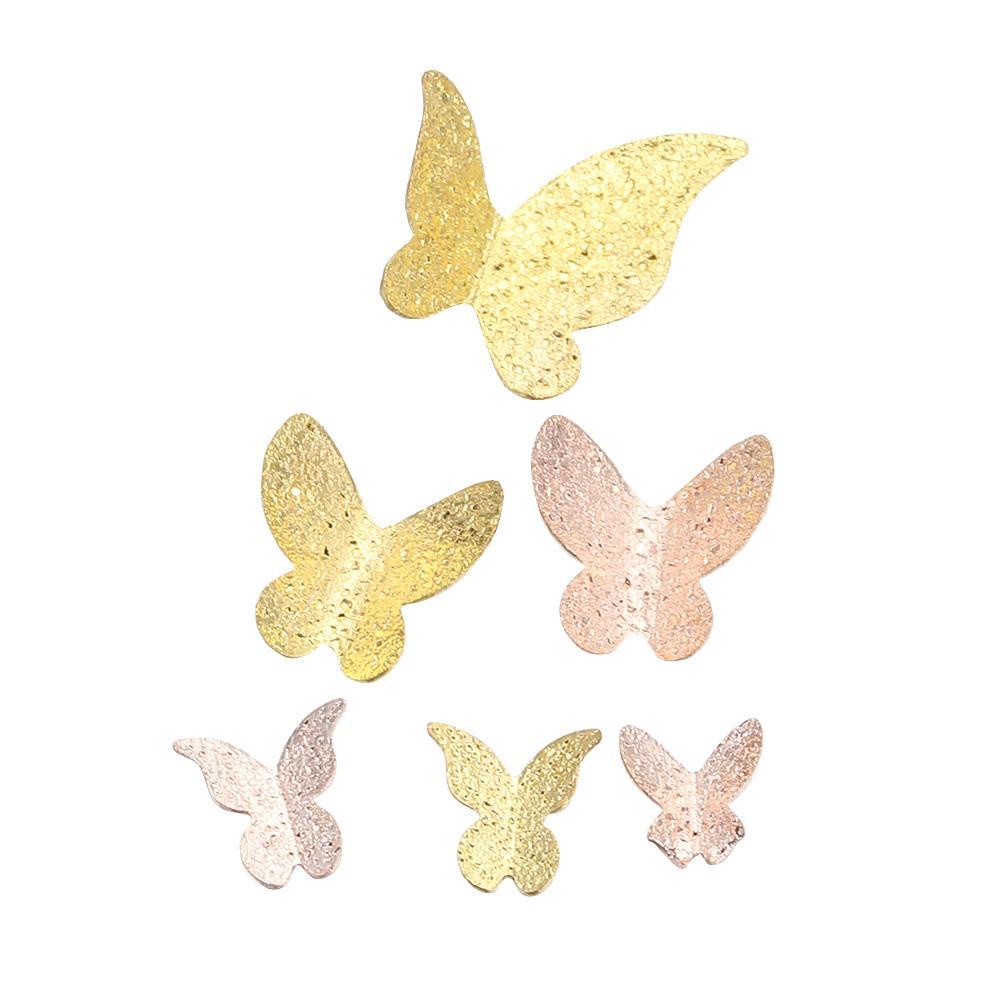 WATTLE Hộp Phụ Kiện Kim Loại 3D Đính Móng Nghệ Thuật