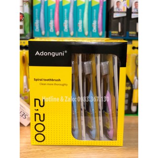 Hộp 30 chiếc bàn chải Adonguni lông mềm MSP 3389 - Hộp