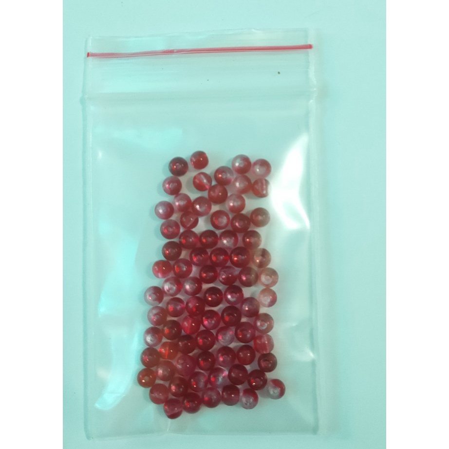 10 viên đá nhân tạo 4mm đủ màu làm vòng tay, phong thuỷ hnadmade