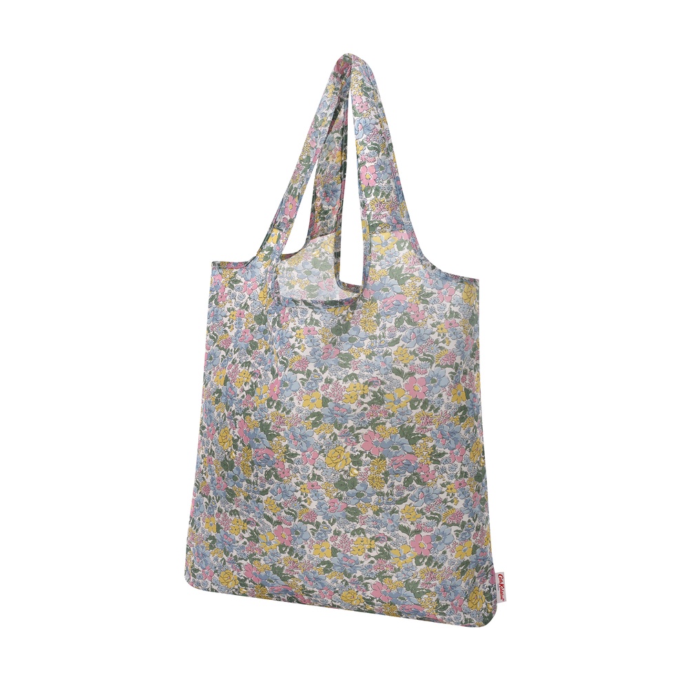 Cath Kidston - Túi Foldaway Shopper Vale Floral - 1002331 - Warm Cream