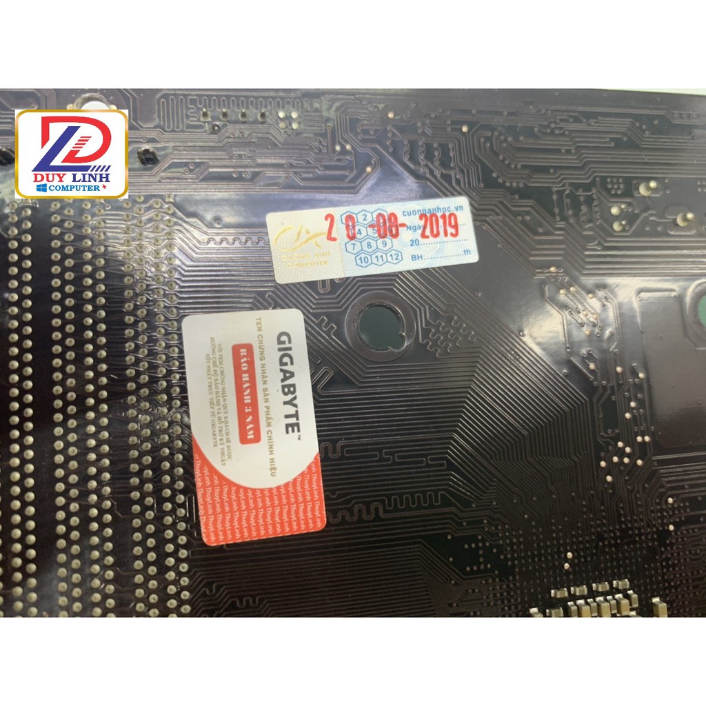 Combo Main GIGABYTE GA-AX370M-DS3H  vs CPU AMD RYZEN 5 2600 còn bảo hành hãng 08/2022