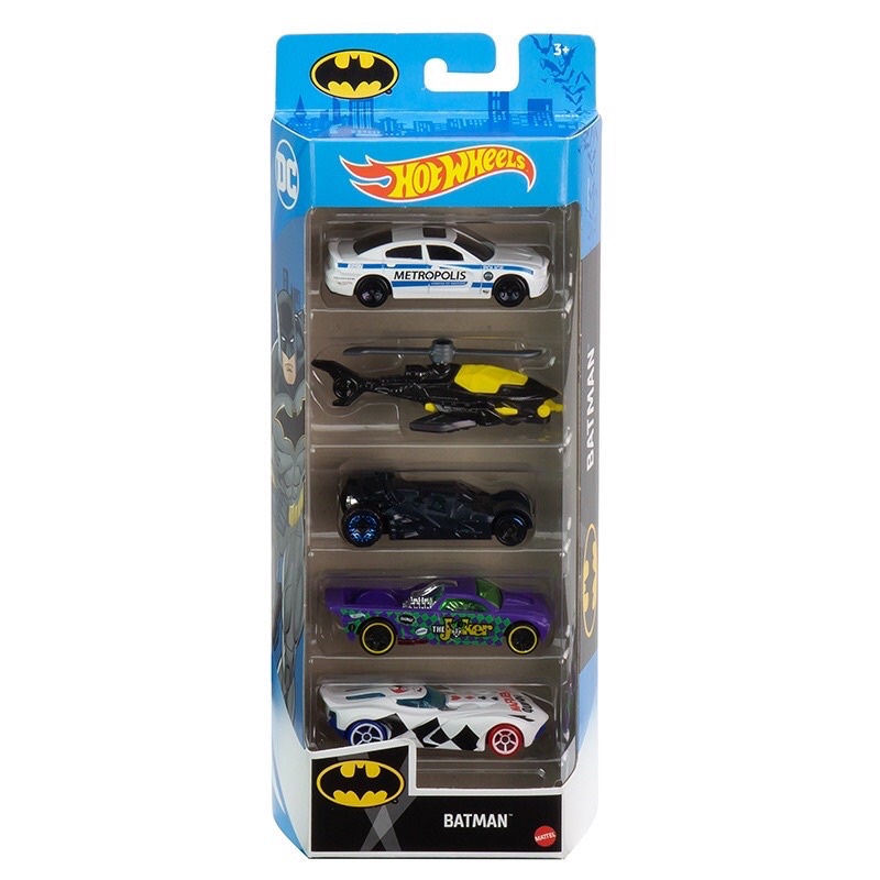 Bộ 5 Siêu Xe Hot Wheels 1806H Chính Hãng - Giao Ngẫu Nhiên