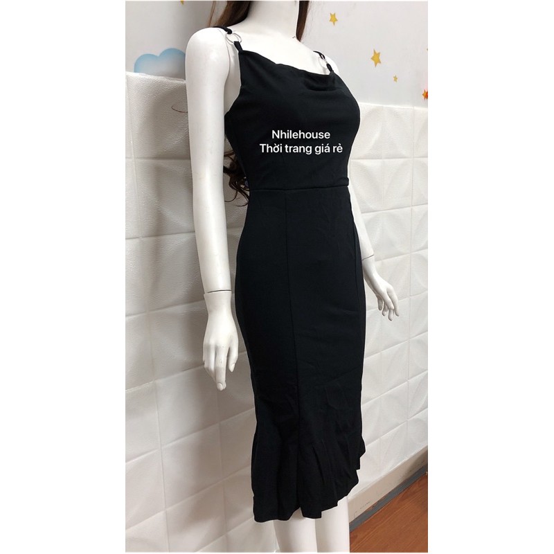 🎀ĐẦM DỰ TIỆC DÂY BODY ÔM CỔ ĐỔ ĐUÔI CÁ MÚT NGỰC GIÁ RẺ | BigBuy360 - bigbuy360.vn