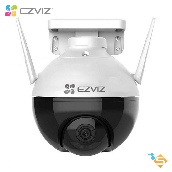 Camera WiFi PTZ Ngoài Trời EZVIZ C8C 2MP 1080P Xoay Thông Minh Có Màu Ban Đêm - Bảo Hành Chính Hãng 2 Năm