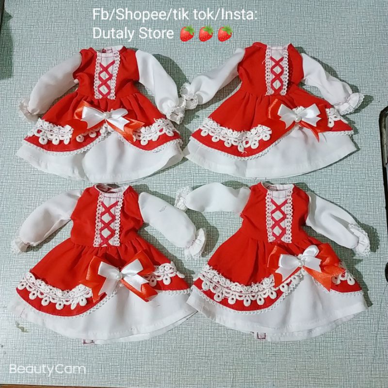BJD 03 - trang phục váy xinh, đáng yêu dành cho búp bê bjd 1/6 và 1/4