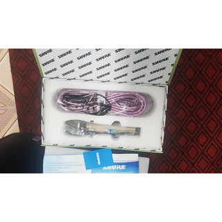 Micro có dây karaoke SHURE SM-78 Plus cao cấp