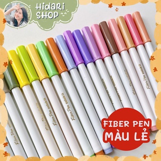 [CÂY LẺ] Combo 5 Bút Fiber Pen Pastel Thiên Long Colokit Mới 2022 / Trang trí sổ - Hidari
