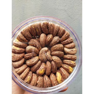 Điều rang muối A Cồ nguyên hạt vỏ lụa hộp 500gr, hạt điều sạch loại 1 tốt cho sức khỏe