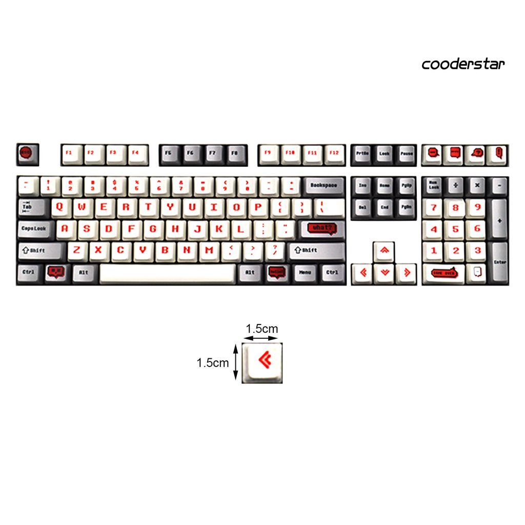 Bộ 104 Nắp Bàn Phím Cơ Mini Thay Thế Thông Dụng Cho Pc