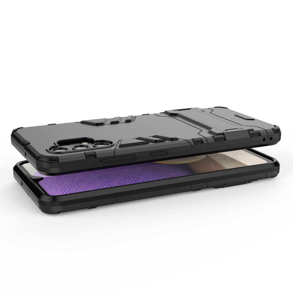 Ốp điện thoại bằng nhựa cứng có giá đỡ ẩn cho Samsung Galaxy A32 4G A32 5G A12 A42 Phone Case
