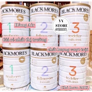 Sữa Blackmore 900gr số 1,2,3 Úc Date 2023 - BLACKMORES sữa công thức cho bé từ 0 tháng tuổi