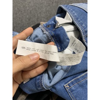 XD- Quần yếm đùi size 9/12m-4/5y