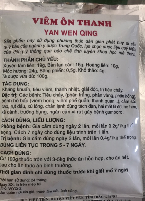 COMBO 2 gói viên ôn thành dạng bột