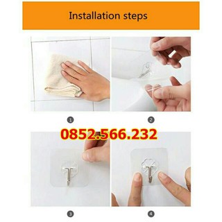 Combo 10 miếng dán tường chịu lực, DÁN SIÊU CHẮC, DÙNG SIÊU BỀN