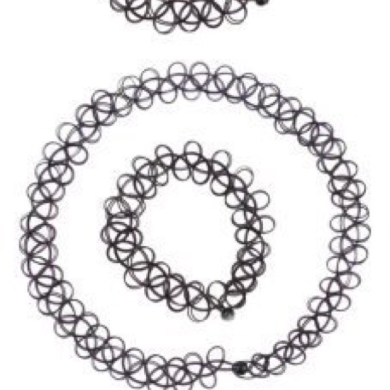 Combo chocker vòng may mắn
