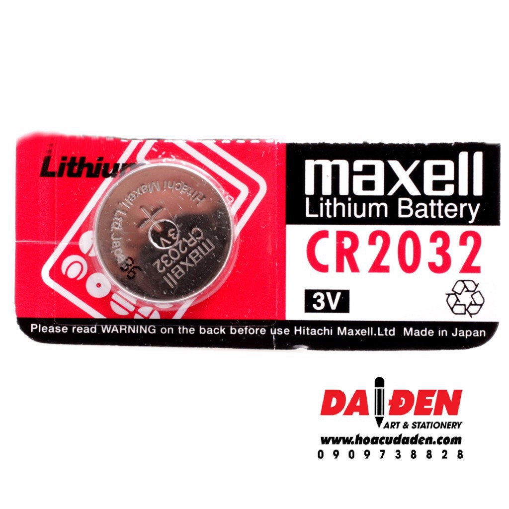 Pin Maxell CR2032 - 2032 Lithium 3v - Pin Cmos Cho Laptop Chính Hãng Giá Rẻ