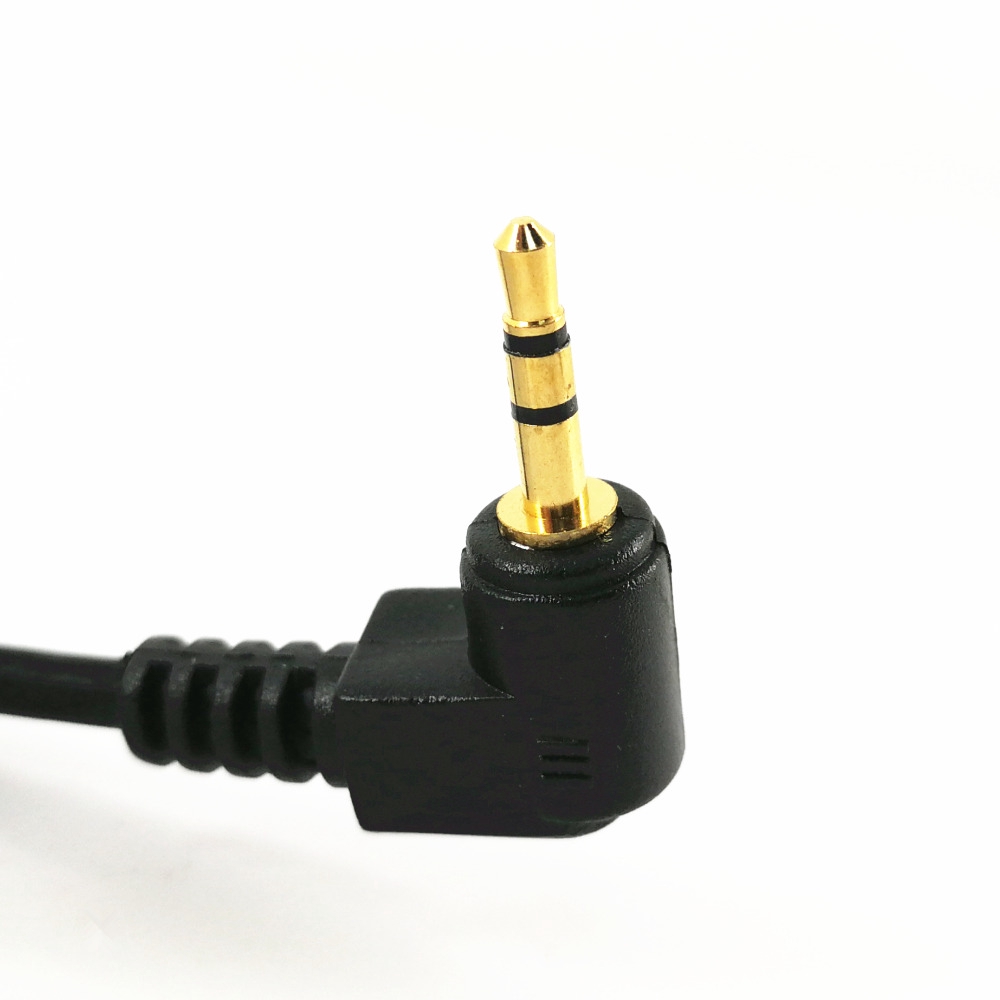 2.5-3.5 2.5mm Male to 3.5mm Male Sync PC Cable Cord for Studio Photography Strobe Flash Speedlite