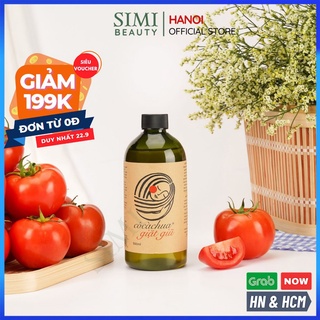 Nước giặt hữu cơ Cô Cà Chua sạch quần áo đồ giặt máy cửa ngang trên giặt tay 500ml SIMI