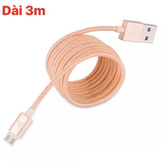 [ FREESHIP + GIÁ SỐC ] DÂY SẠC IPHONE, SAMSUNG DÀI 3M