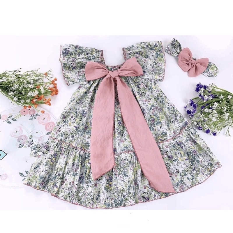 Bela vnxk -váy hè cho bé gái-váy thiết kế cho bé size từ 7-20kg