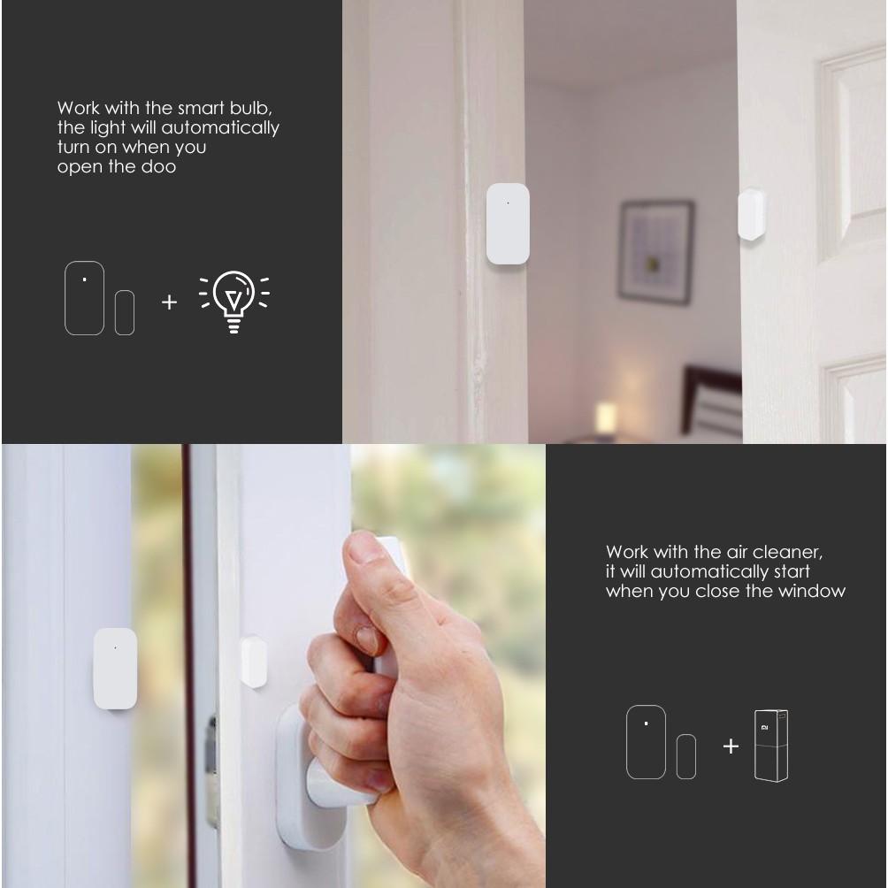 Bộ Cảm Biến Không Dây Gắn Cửa Sổ Thông Minh Xiaomi Aqara Zigbee Kre5