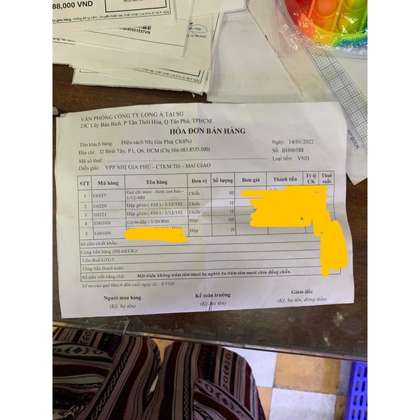 Kẹp bướm - hộp 12 cái