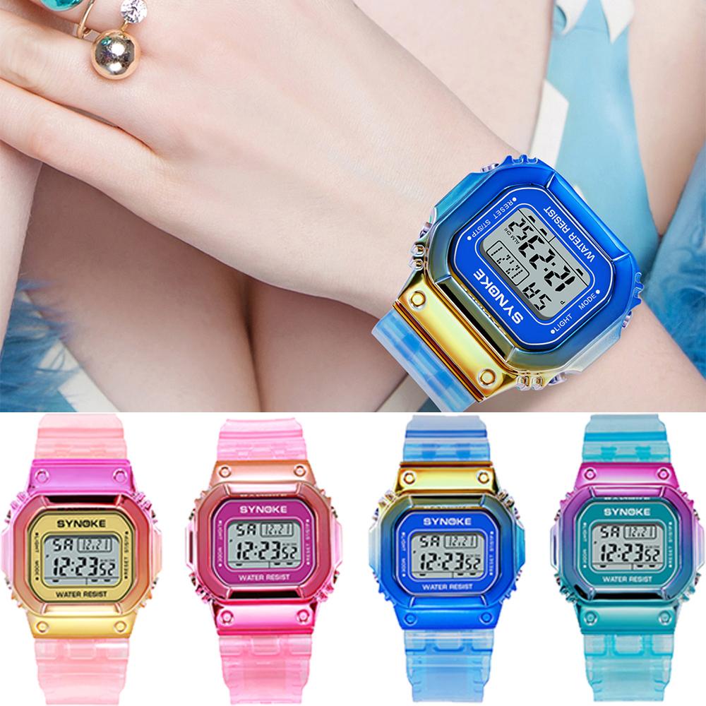 Đồng Hồ Điện Tử Đa Năng Daanes Có Đèn LED Thời Trang SYNOKE