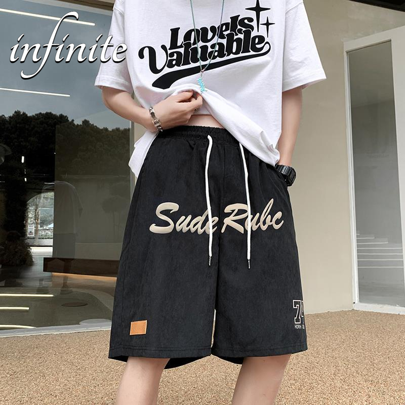 Quần Short Thể Thao Ống Rộng In Họa Tiết Phong Cách Hiphop Đường Phố Cho Nam