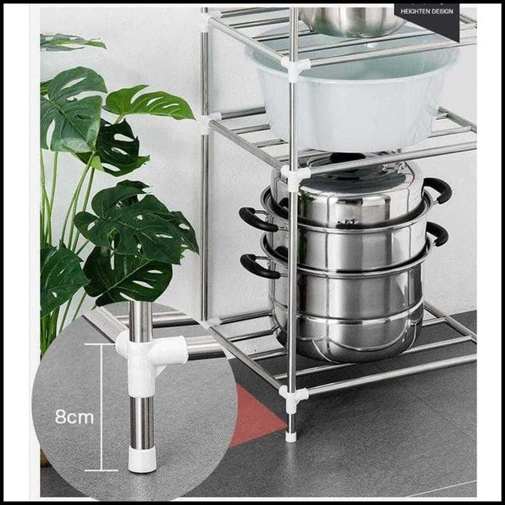 Kệ 5 Tầng R50 Đa Năng Cho Nhà Bếp | BigBuy360 - bigbuy360.vn