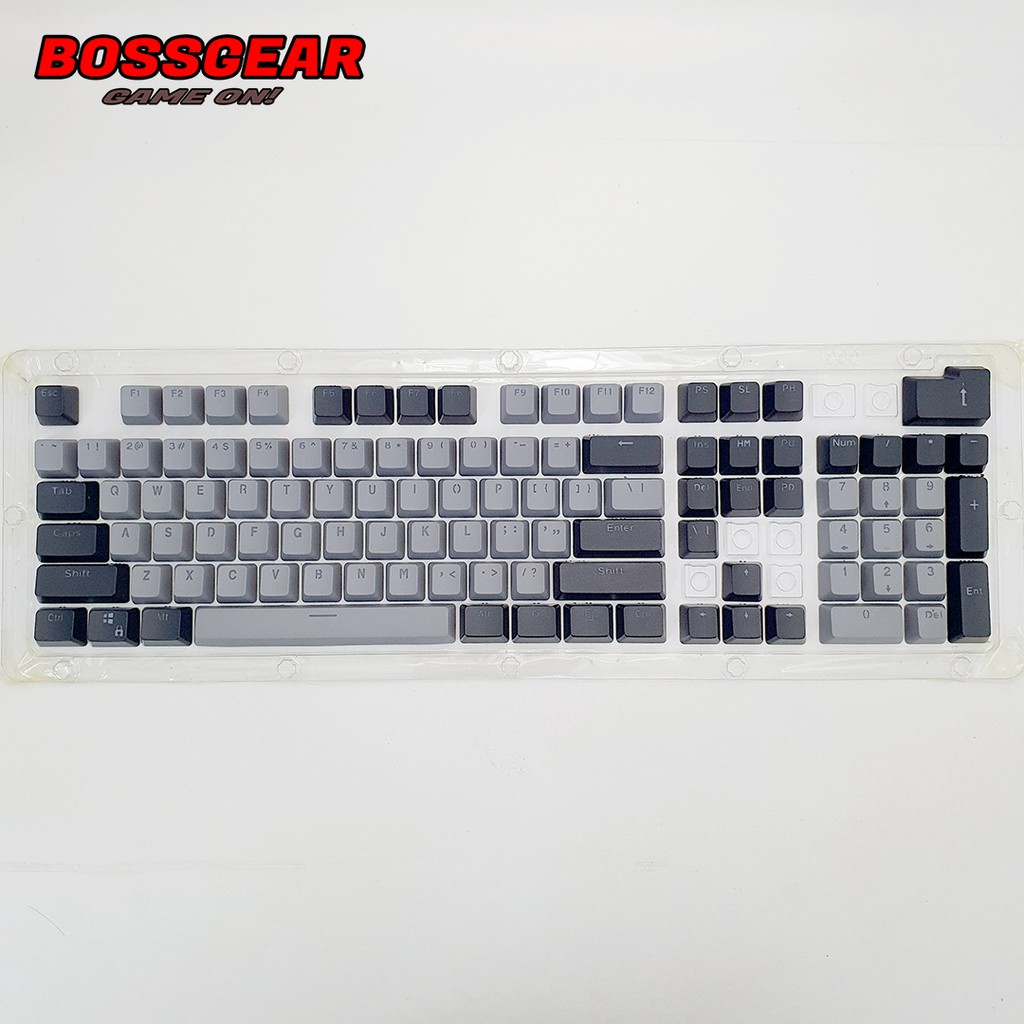 Bộ Keycap PBT 106 BG1-v1 Phím Double Shot Xuyên LED ( OEM Profile, Ansi layout )