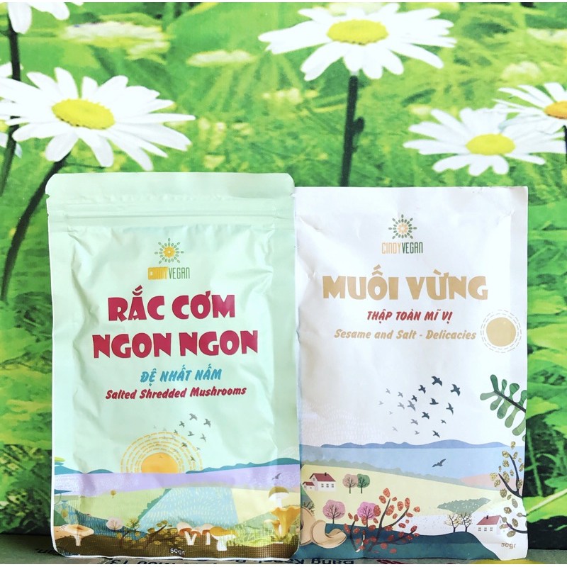 RẮC CƠM NGON NGON ĐỆ NHẤT NẤM HŨ THỦY TINH 200G TÚI GIẤY 400G CHIA THÀNH 8 GÓI NHỎ | BigBuy360 - bigbuy360.vn