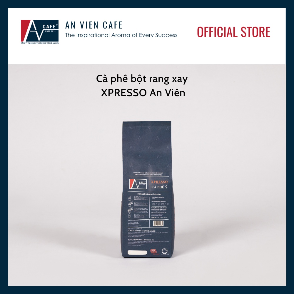[Chính hãng] Cà phê bột rang xay XPRESSO An Viên - Thành phần hạt Coffee Robusta & Arabica nguyên chất rang mộc | BigBuy360 - bigbuy360.vn