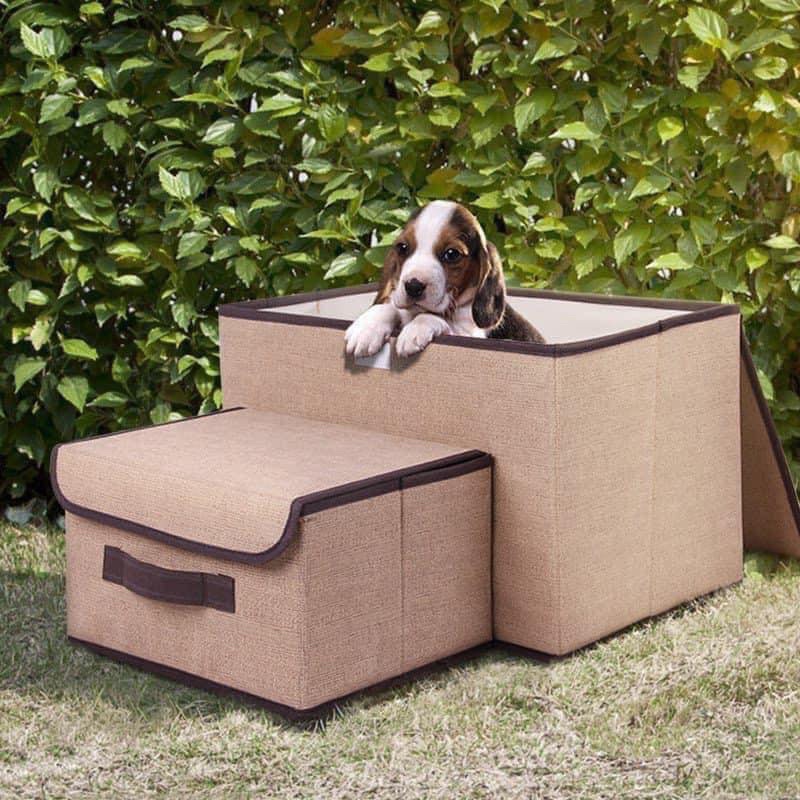 Combo 2 Hộp Vải Đựng Đồ Tiện Lợi, Thùng Đựng Quần Áo Đa Năng