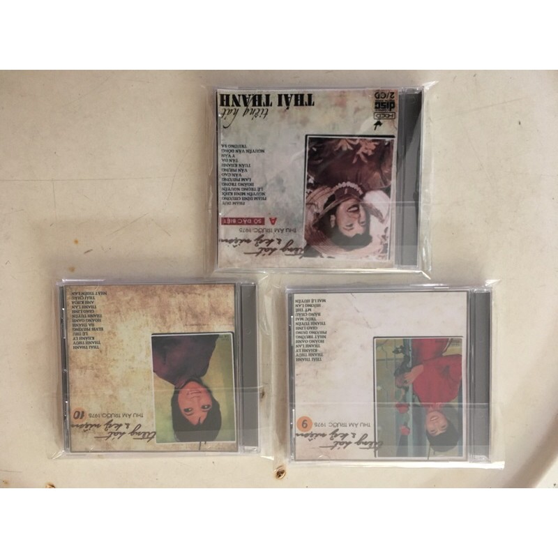 bộ 11 album cd nhạc tiếng hát và kỷ niệm trước năm 1975