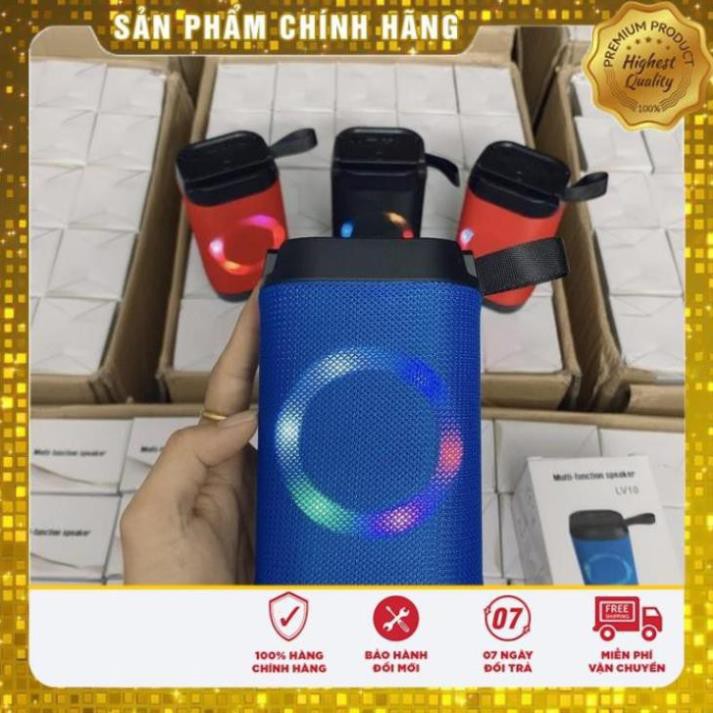 NEW [ 1 đổi 1] - Loa Bluetooth LV10 có đỡ điện thoại hỗ trợ cắm thẻ nhớ và USB