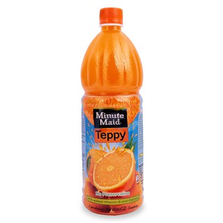 Nước cam ép nguyên tép Teppy 1l