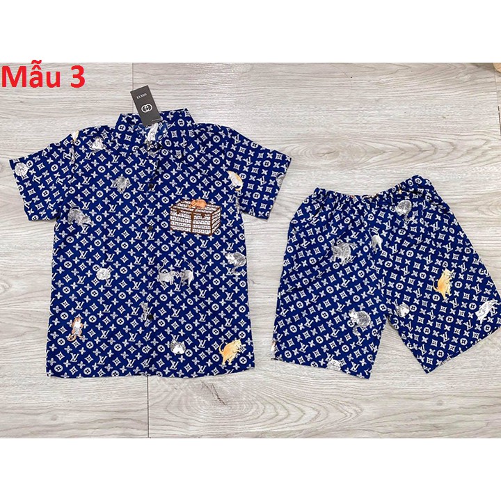 Bộ Ngủ Pijama Ngắn, Bộ Đồ Mặc Mùa Hè Chất Lụa Cực Mát
