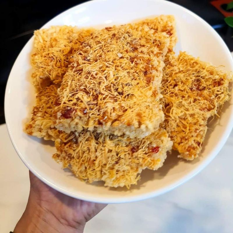 Cơm cháy bể  siêu chà bông siêu ngon 60k túi to đùng