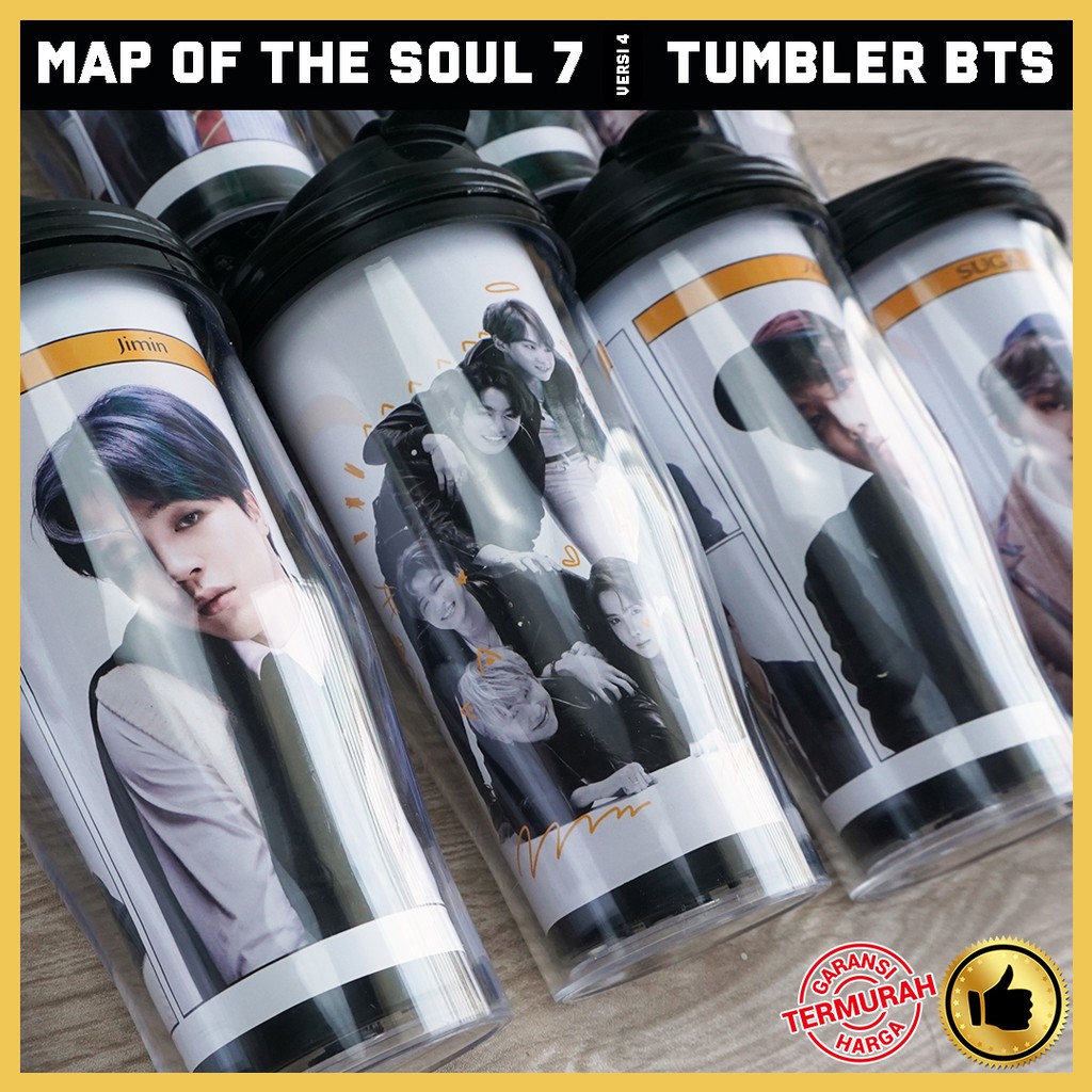 Bình Nước Hình Bts Bangtan (map Of The Soul 7 Version 4) / Merchandise Kpop / Bt21 / Bottle Bts