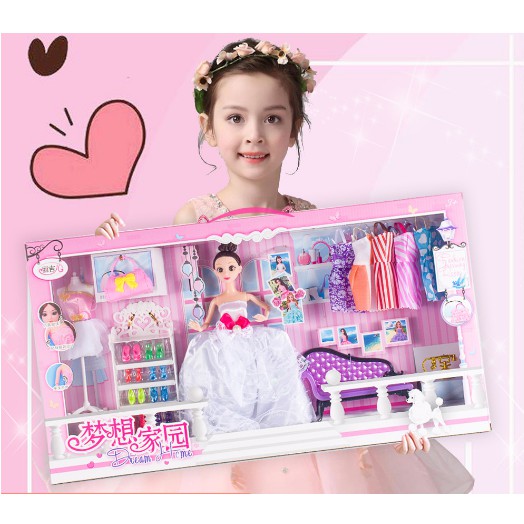Bộ Quà Tặng Búp Bê Barbie