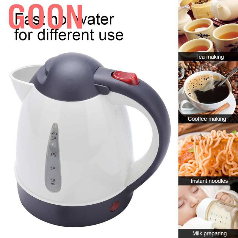 🔥Có Sẵn🔥GOON Bình Đun Nước Trên Xe Hơi 1000ml 12v 150w Ấm đun nước dùng điện 1000ml CAO CẤP ĐUN NƯỚC Ấm siêu tốc inox bình đun nước siêu tốc mini loại nhanh sôi tự ngắt an toàn