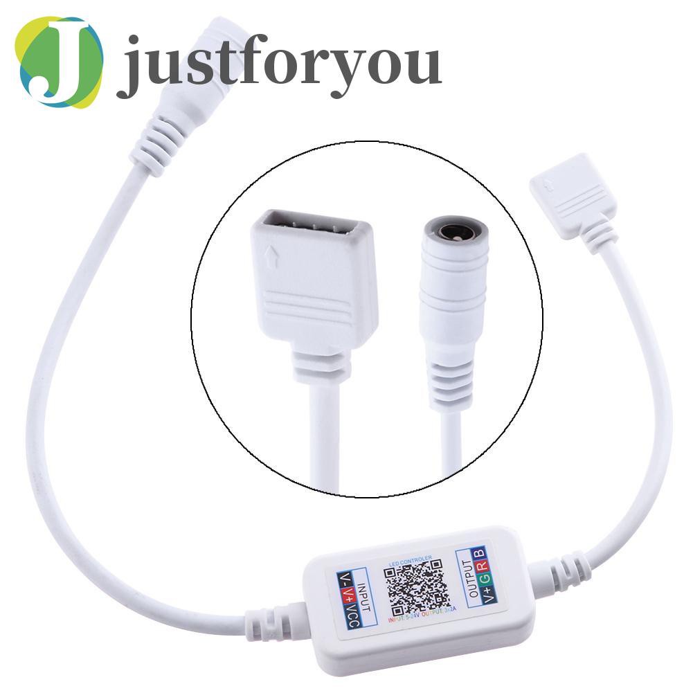 Bộ Điều Khiển Từ Xa Không Dây Bluetooth 4.0 Justforyou2 5v-24v Cho Dây Đèn Led Rgb