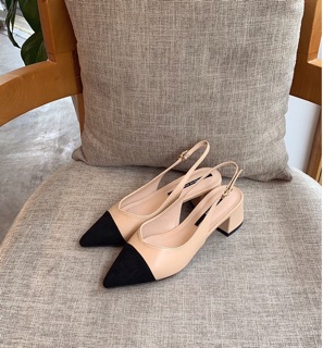SANDAL COLEE CAPTOE MŨI NHỌN GÓT TRỤ 5P