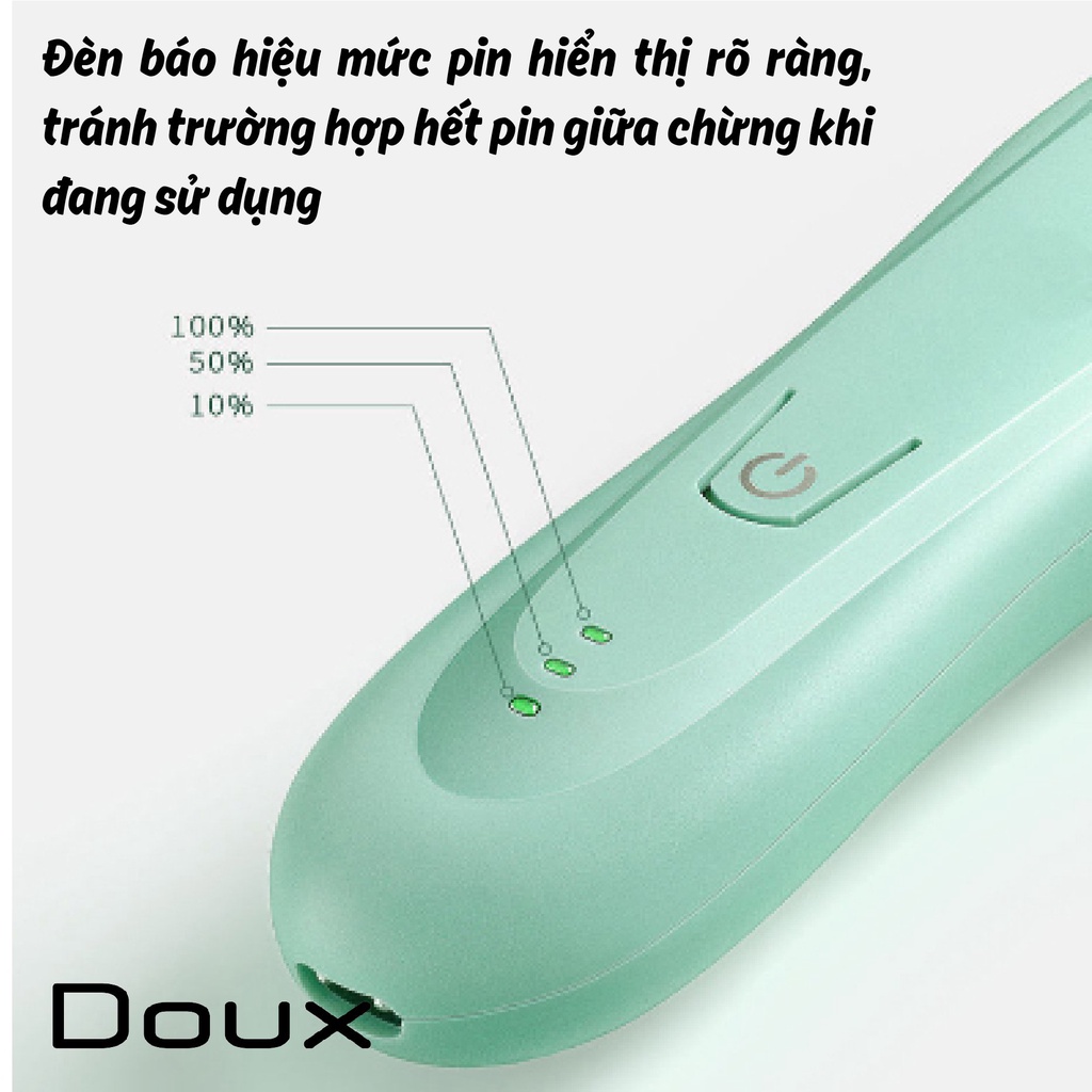 Tông đơ cắt tóc mini DOUX PM-3129 cho bé chính hãng có Bảo Hành