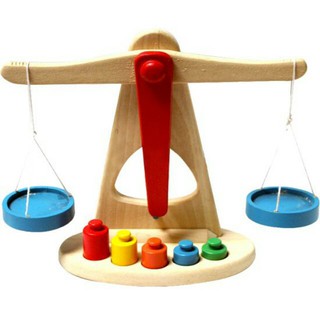 [Free ship] Cân gỗ thăng bằng